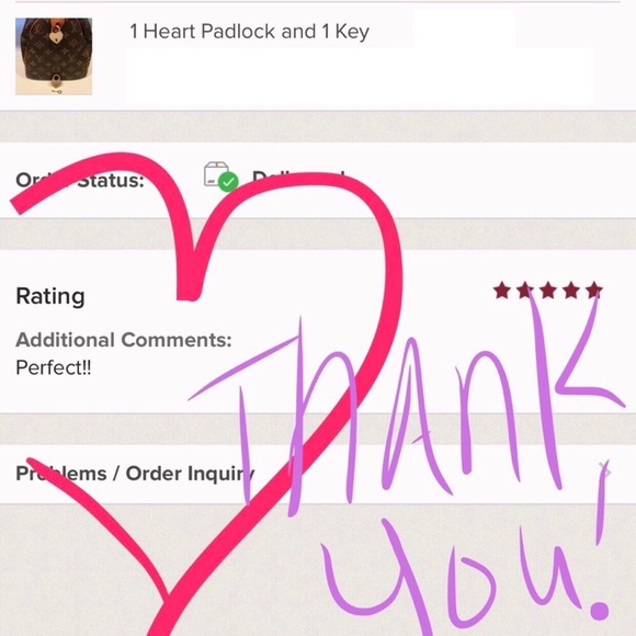 NWT 1 Heart Padlock and 1 Key - Picture 3 of 5